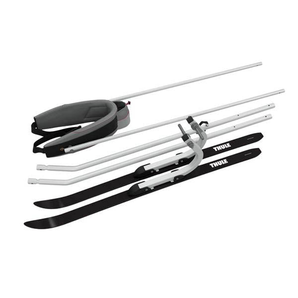 Cross-country skiing kit for Thule Chariot bike trailer