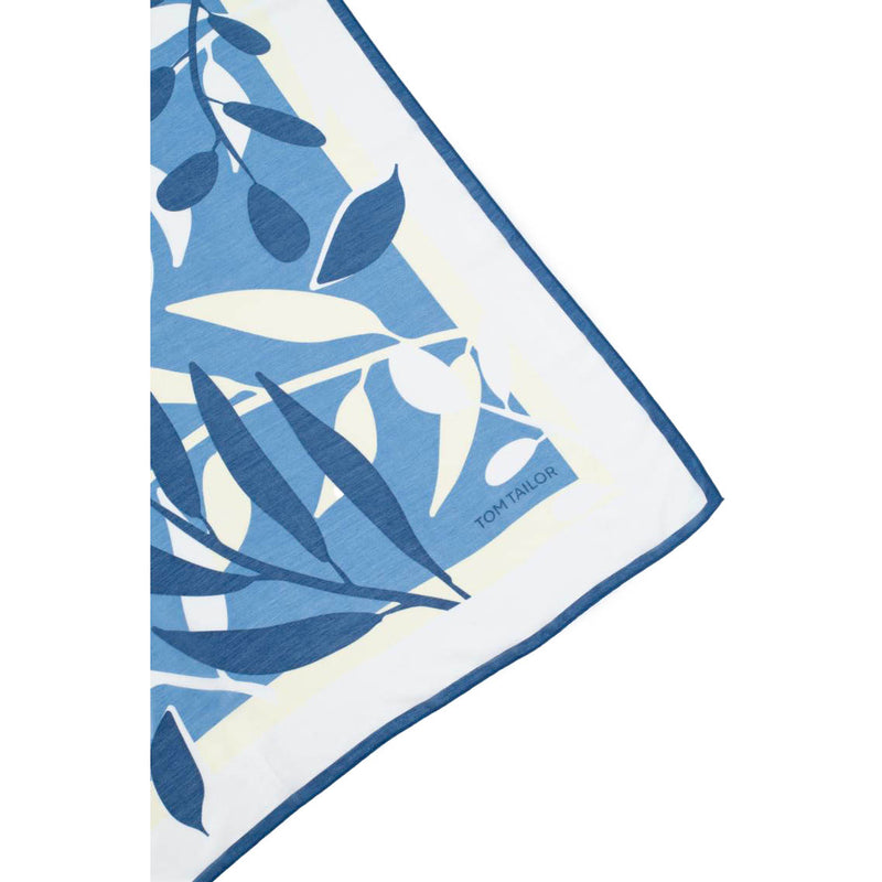 Tom Tailor blue multicolor scarf