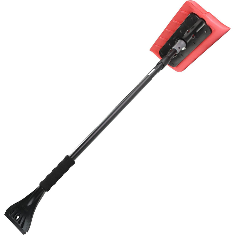 Telescopic snow broom with scraper - Online exclusive