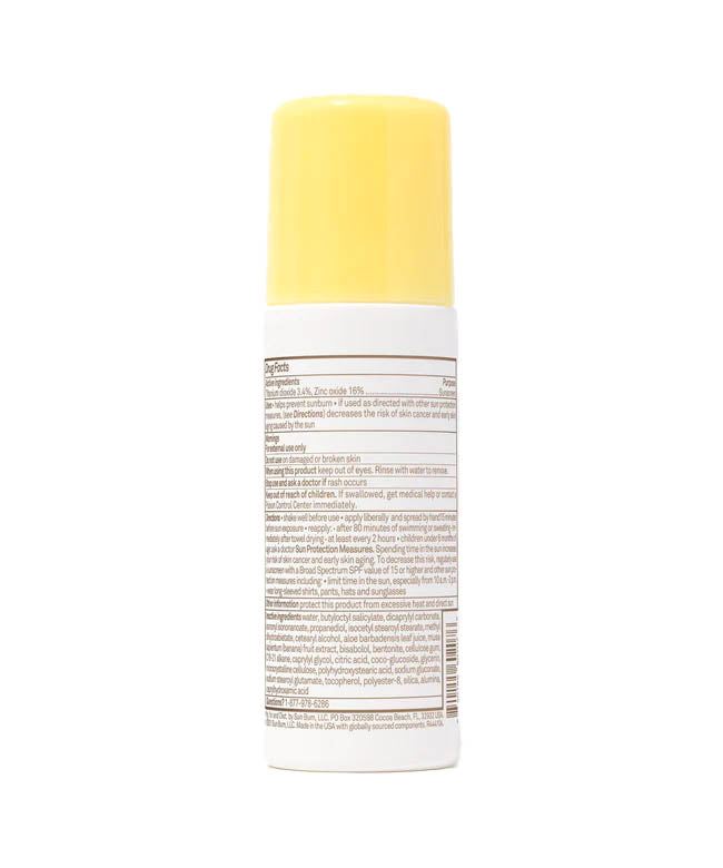 Crème solaire minérale Baby Bum SPF 50 à bille - Exclusif en ligne