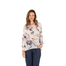 Chandail tricot à manches longues pour femme M Italy