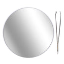 Miroir grossissant et pince à épiler