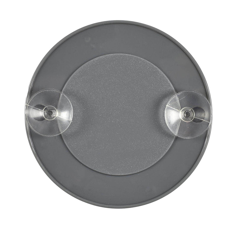 Magnifying mirror and tweezers