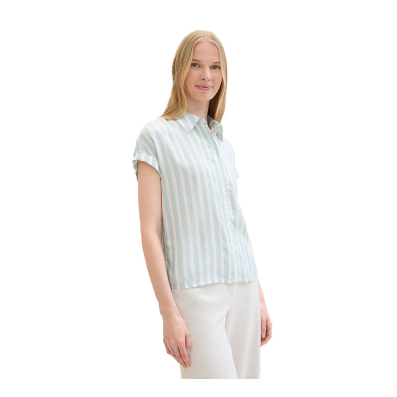 Chemise à manches courte pour femme Tom Tailor