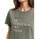 Tom Tailor Crew Neck Print women's shirt with short sleeves