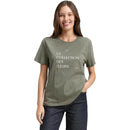 Tom Tailor Crew Neck Print women's shirt with short sleeves