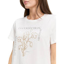 Tom Tailor Crew Neck Print women's shirt with short sleeves