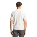 Tom Tailor men's short-sleeve textured knit polo shirt