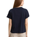 Tom Tailor Drop Shoulder Embro short sleeves women's shirt