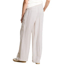 Pantalon ample en lin à taille haute - Tom Tailor