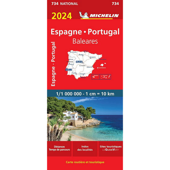 Spain and Portugal map no 734