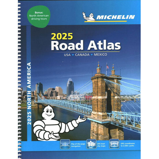 North america road atlas 2025