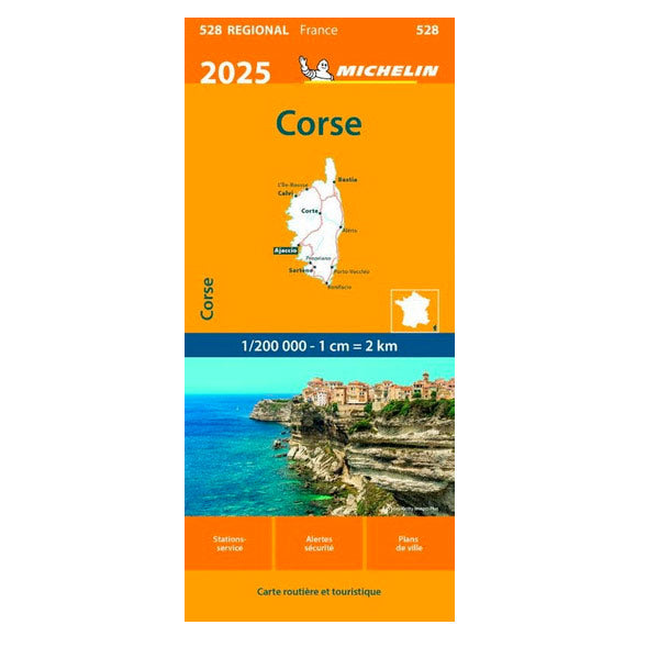Corsica map