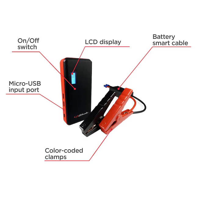 Schumacher 800A jump starter portable power – Online exclusive
