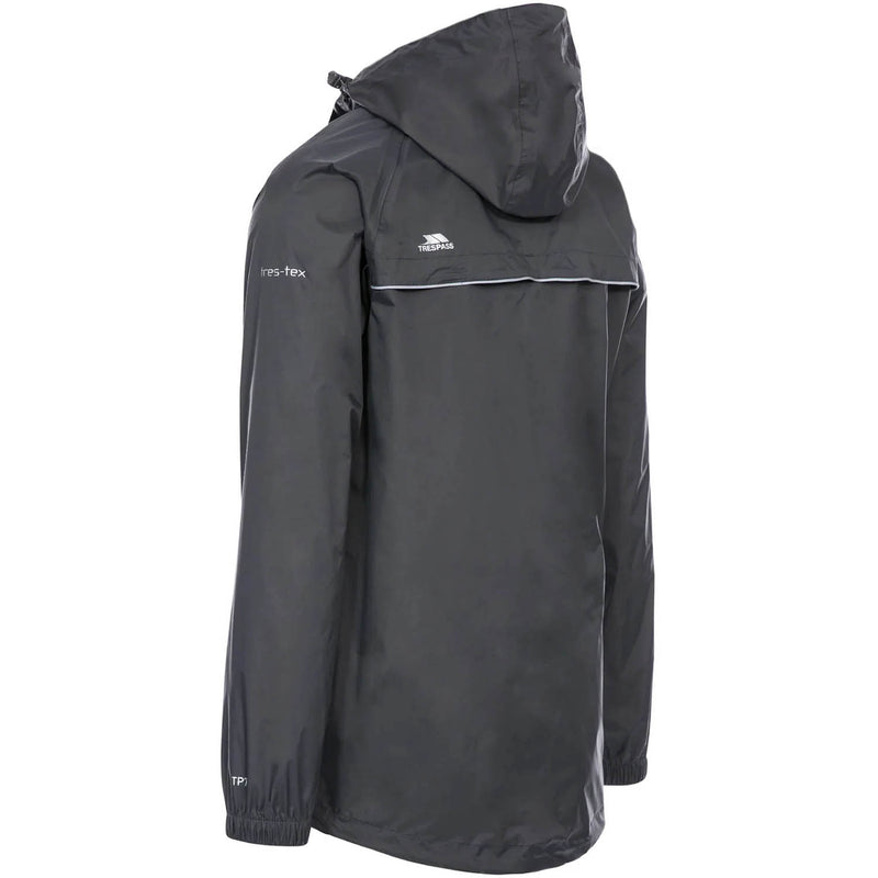 Trespass unisex Qikpac waterproof jacket