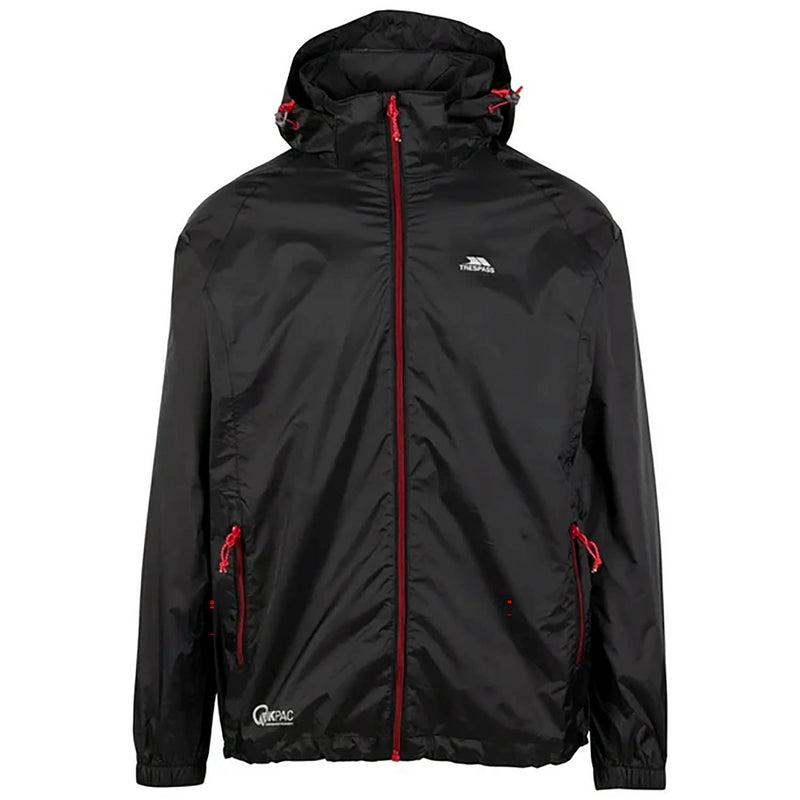 Trespass unisex Qikpac waterproof jacket