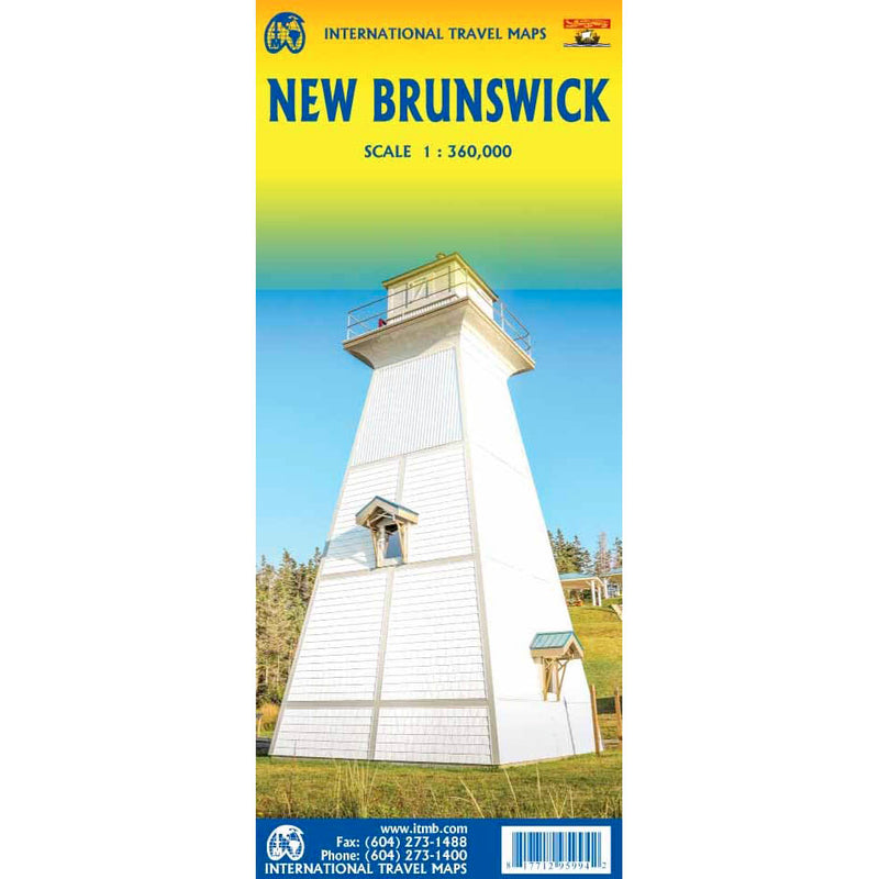 Carte Nouveau-Brunswick
