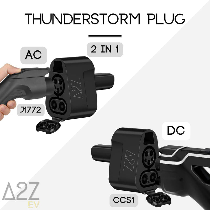 Fast charge adapter for Tesla Model S, 3, X & Y Thunderstorm A2Z - Online exclusive