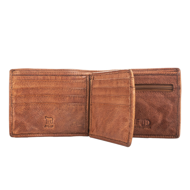 Milo Addis RFID leather wallet