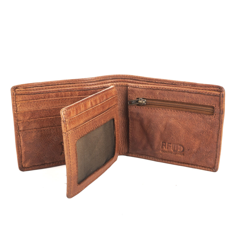 Milo Addis RFID leather wallet