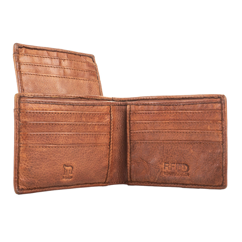 Milo Alba RFID leather wallet