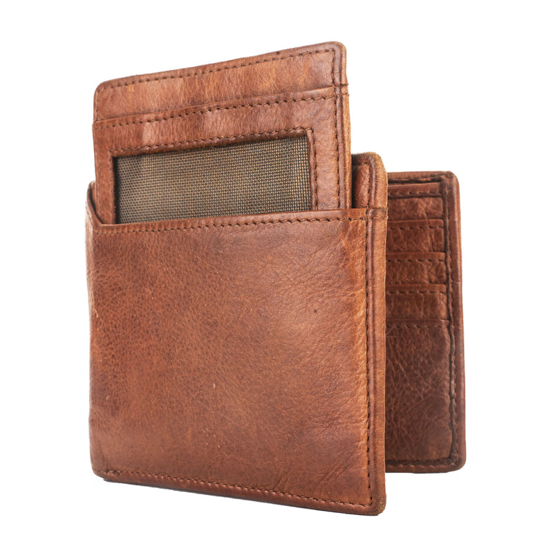 Milo Alba RFID leather wallet