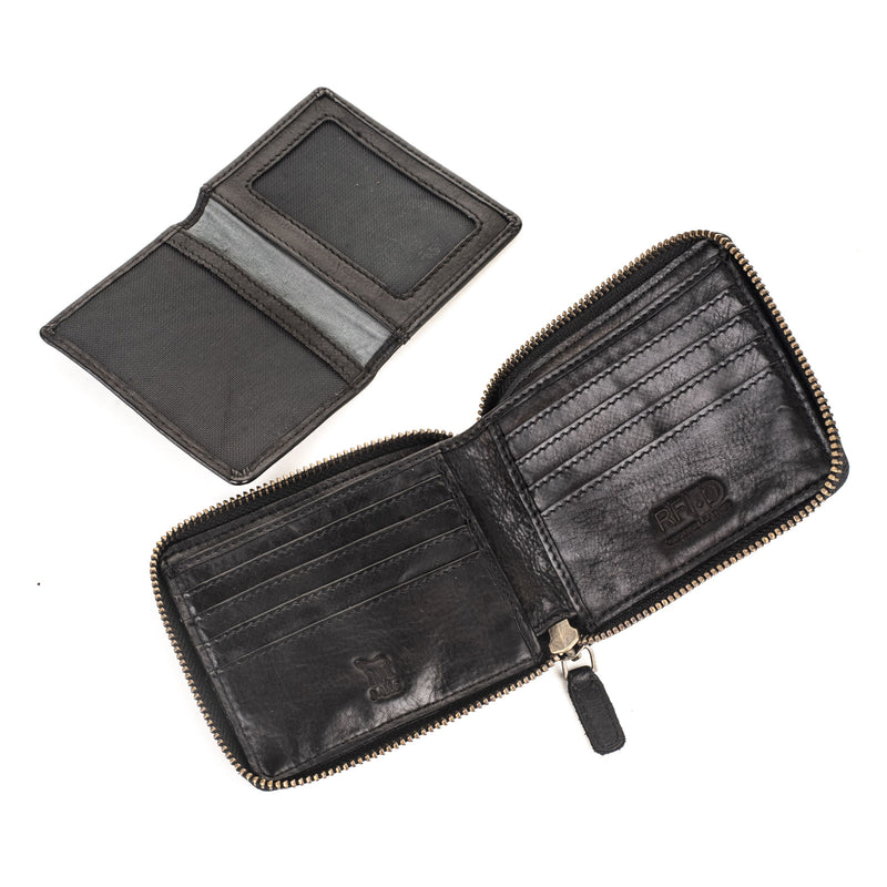 Milo Balta RFID leather wallet