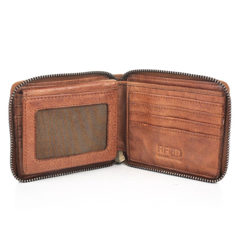 Milo Balta RFID leather wallet