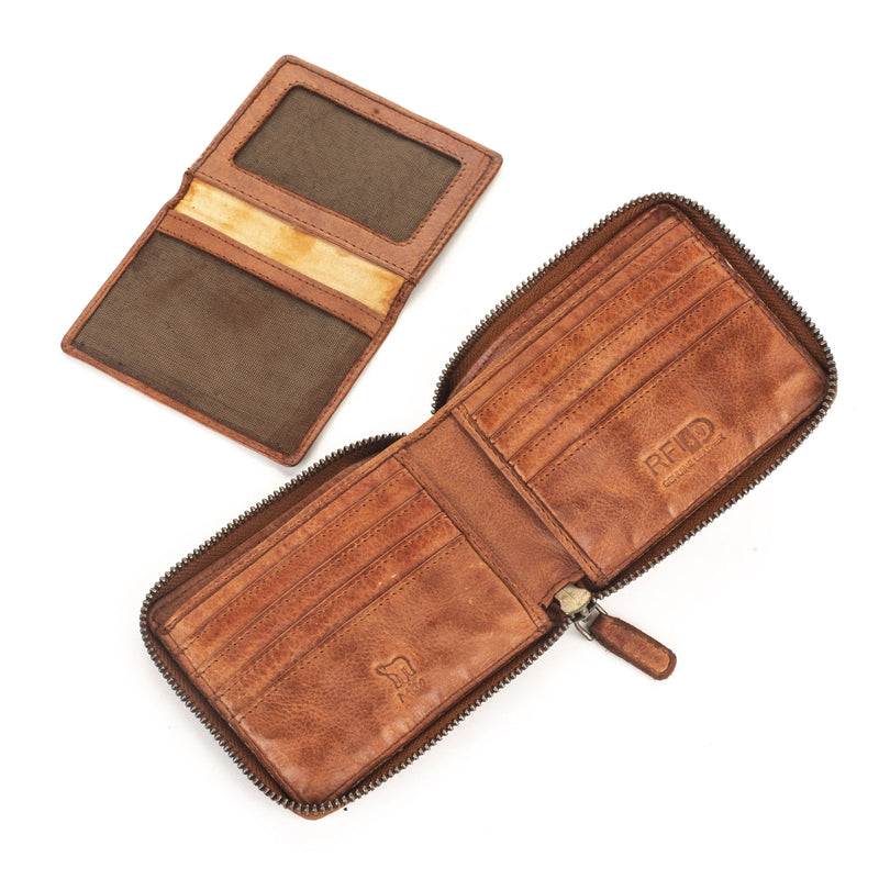 Milo Balta RFID leather wallet