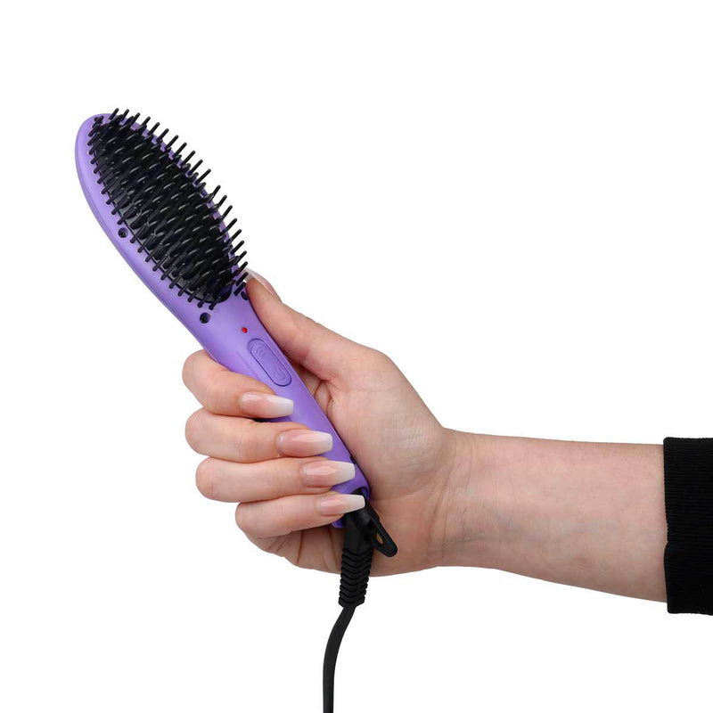 Mini brosse à cheveux ionique lissante Relaxus