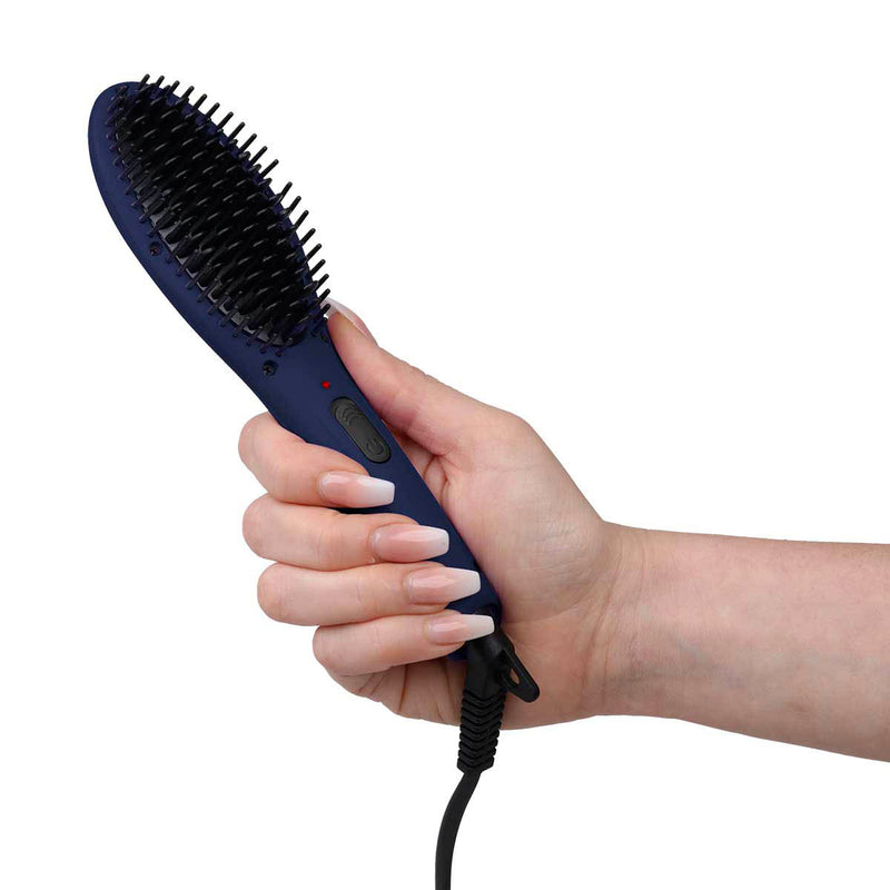 Mini brosse à cheveux ionique lissante Relaxus