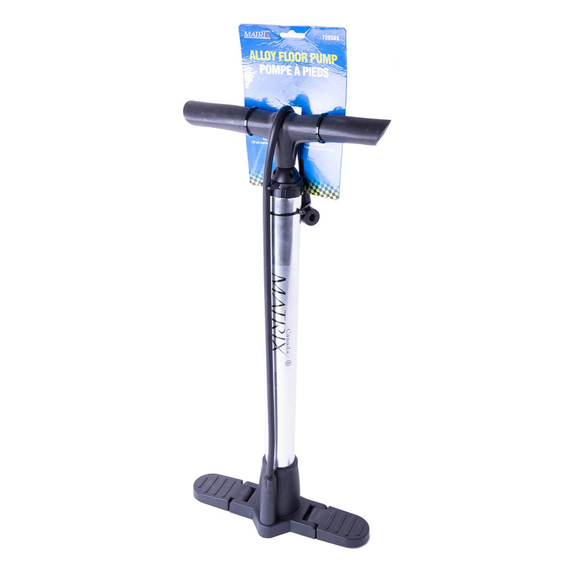 Pompe sur pied pour vélo 120 PSI Matrix Automative - Exclusif en ligne