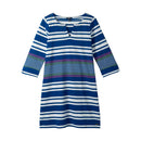 Robe manches 3/4 avec encolure à encoche Lily Hatley