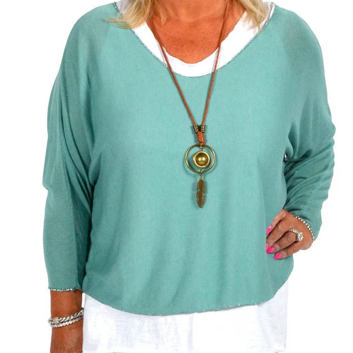 Catherine Lillywhite's two-piece tunic with necklace for women 