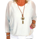 Catherine Lillywhite's two-piece tunic with necklace for women 