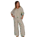 Catherine Lillywhite's women's 3/4 sleeve linen shirt