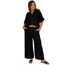 Pantalon en lin avec ceinture pour femme Catherine Lillywhite's