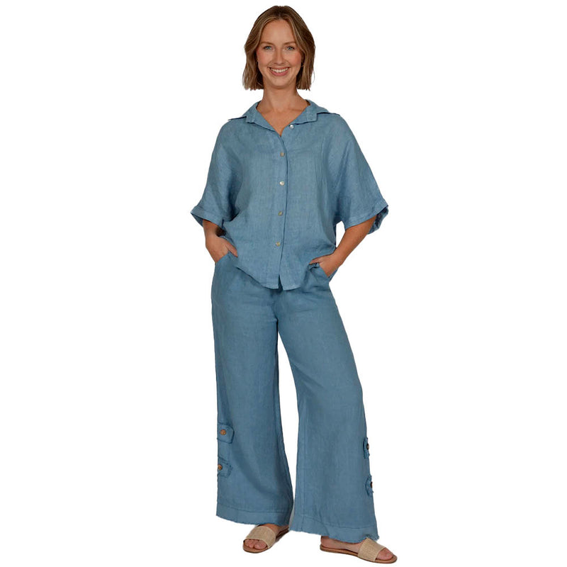 Catherine Lillywhite's women's 3/4 sleeve shirt