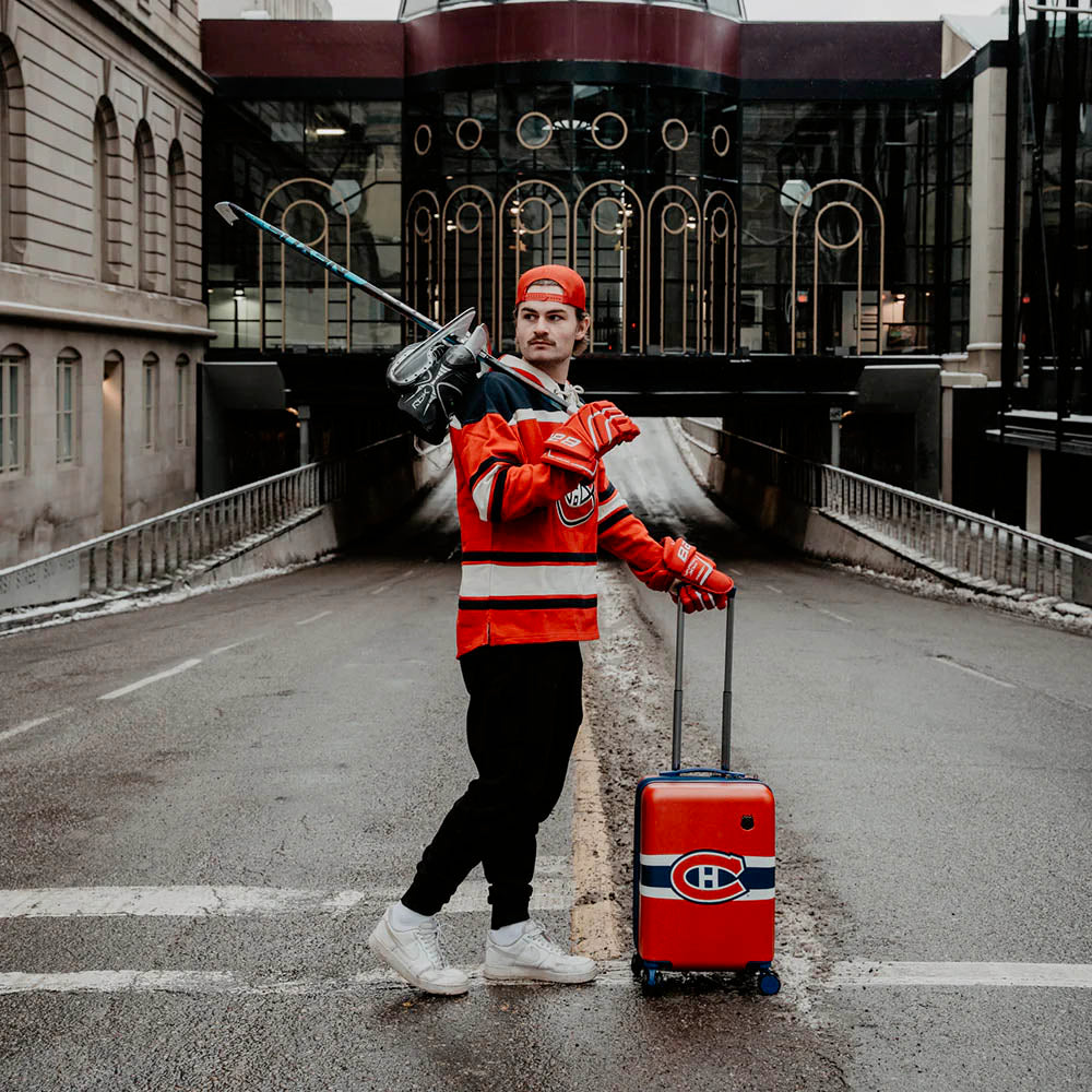 EUROPEAN HOLIDAY WITH CARAVELLI 10個 Heys NLH Montreal Canadiens carry-on suitcase - Online Exclusive