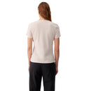 Laurier short-sleeved sweater in breathable fabric