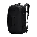 Exp45 45L anti-theft carry-on backpack offering 3 carrying modes