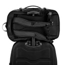 Exp45 45L anti-theft carry-on backpack offering 3 carrying modes