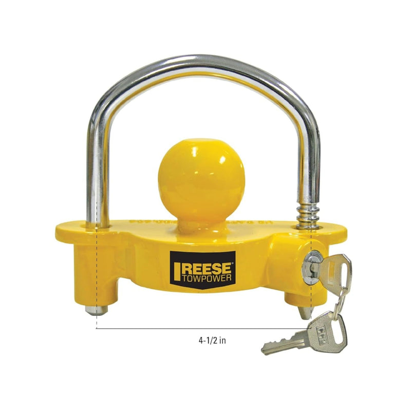 VR trailer hitch handlock