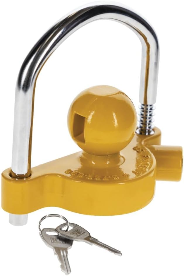VR trailer hitch handlock