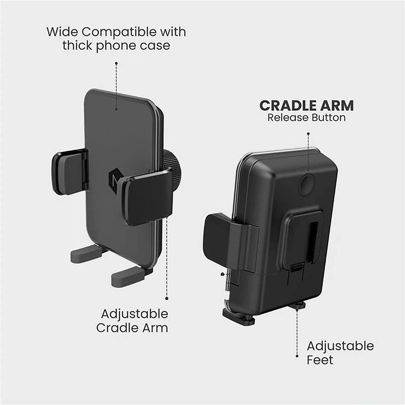 Support pour cellulaire pour pare-brise/tableau de bord et bouche d'aération Mighty Mount- Exclusif en ligne