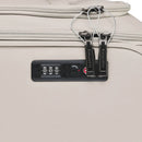 Valise cabine 21.3 pouces Victoria en cuir vegan résistant aux rayures
