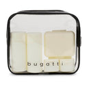 Bugatti transparent travel pouch with bottles