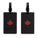 Ensemble de 2 étiquettes à bagage Bugatti