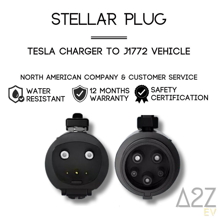Tesla charger to J1772 Stellar Plug adapter for compatible vehicles AZ - Online exclusive