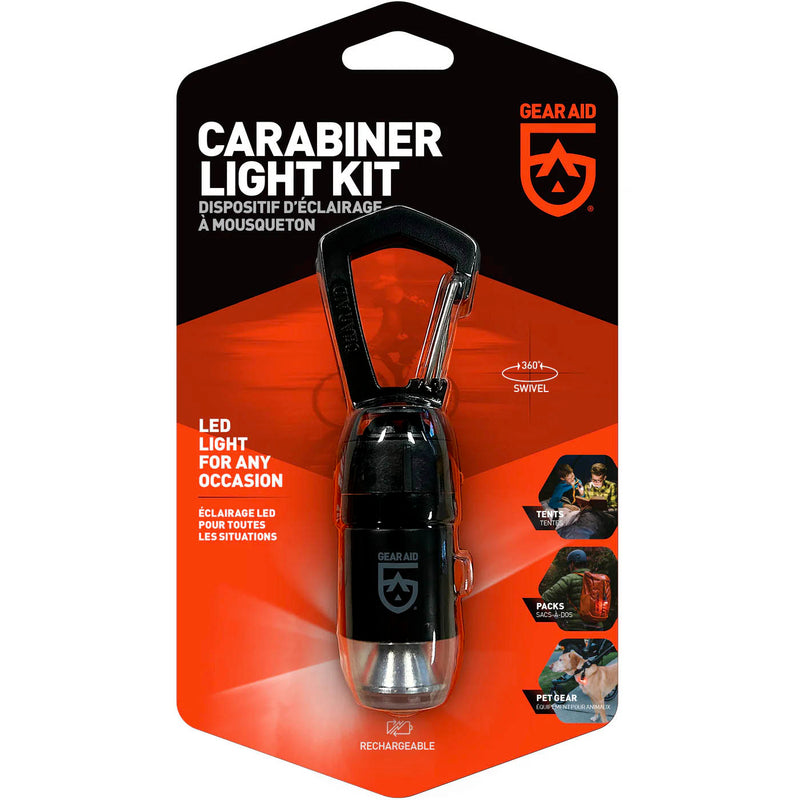 Kit d'éclairage à mousqueton GearAid - Exclusif en ligne